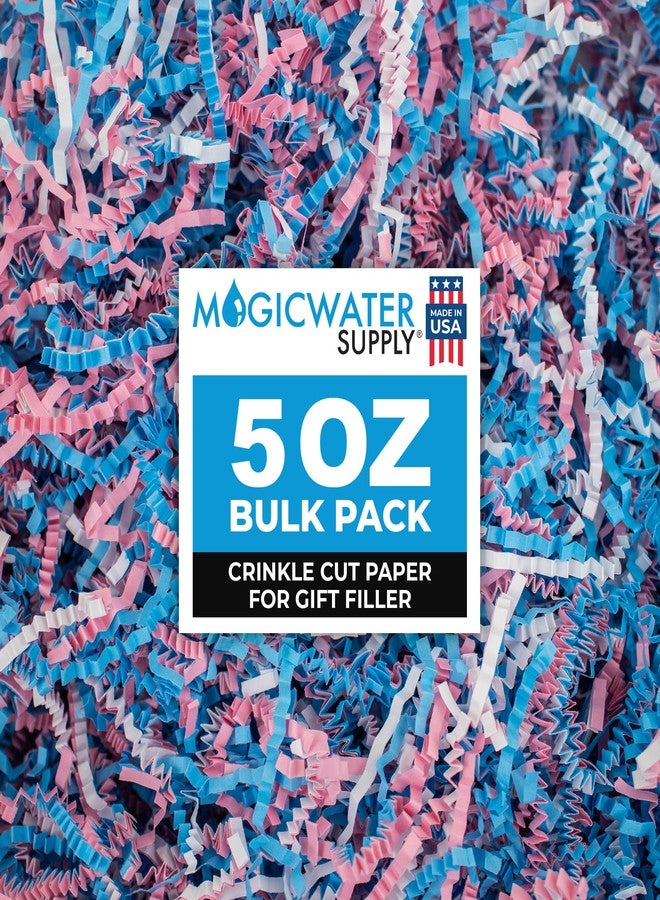 MagicWater Supply MagicWater Crinkle Cut Paper for Gift Baskets - 5 oz - Baby Blend - Perfect for Shredded Paper Filler, Basket Filler, Gift Boxes, Bridesmaid Gifts, Christmas Stuffers & More – Ideal for All Occasions - Image 1